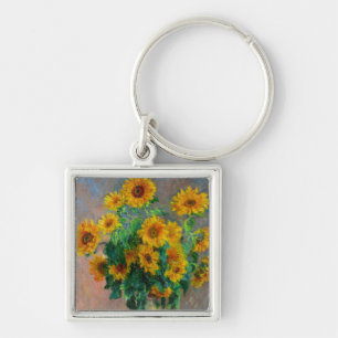 Monet Sunblumen Schlüsselanhänger