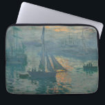 Monet Sunrise Marine Impressionismus Gemälde Laptopschutzhülle<br><div class="desc">Claude Monets Gemälde Sunrise (Marine) ist ein berühmtes Gemälde des französischen Impressionisten Claude Monet aus dem Jahr 1872. Sunrise (Marine) wurde in der Luft gemalt,  oder "im Freien" und zeigt seine informellen und spontanen Pinselstriche.</div>