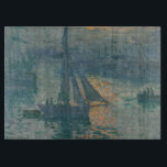 Monet Sunrise Marine Impressionismus Gemälde Schneidebrett<br><div class="desc">Claude Monets Gemälde Sunrise (Marine) ist ein berühmtes Gemälde des französischen Impressionisten Claude Monet aus dem Jahr 1872. Sunrise (Marine) wurde in der Luft gemalt,  oder "im Freien" und zeigt seine informellen und spontanen Pinselstriche.</div>