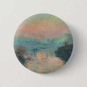 Monet Sunset Seine Frische Pasta machen Button