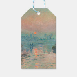 Monet Sunset Seine Frische Pasta machen Geschenkanhänger