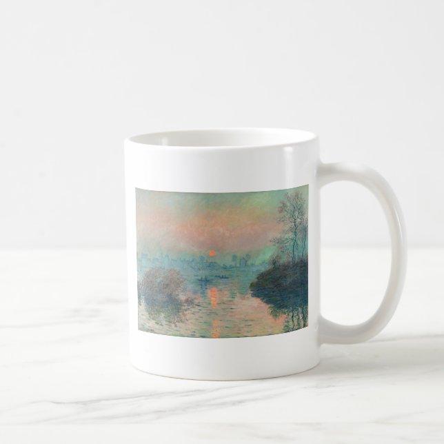 Monet Sunset Seine Frische Pasta machen Kaffeetasse (Rechts)