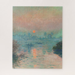 Monet Sunset Seine Frische Pasta machen Puzzle