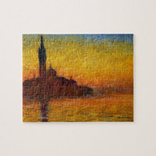 Monet Sunset Venedig Frische Pasta machen Puzzle
