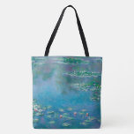 Monet Tasche "Water Lilies" auf beiden Seiten<br><div class="desc">Große Tasche mit dem Impressionisten Claude Monets "Water Lilies" auf beiden Seiten gezeigt</div>