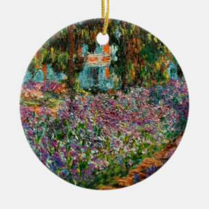 Monet The Artist's Garden Keramik Ornament