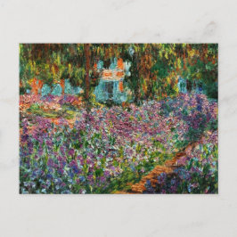 Monet The Artist's Garden Postkarte