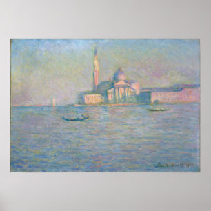 Monet - The Church of San Giorgio Poster