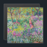 Monet - The Iris Garden at Giverny Magnetic Card Magnetkarte<br><div class="desc">The Iris Garden at Giverny / The Artist's Garden at Giverny - Claude Monet,  1899-1900</div>