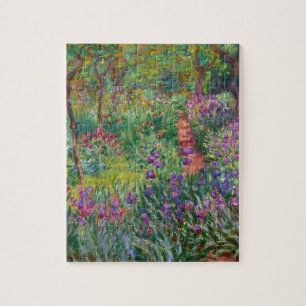 Monet "The Iris Garden at Giverny" Puzzle