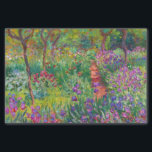 Monet "The Iris Garden at Giverny" Seidenpapier<br><div class="desc">Monet war ein Gründer der französischen Impressionistischen Malerei, von der "Der Iris-Garten bei Giverny" (zwischen 1899 und 1900 gemalt) ein schönes Beispiel ist. Es ist eine Feier von Farbe, Licht und Bewegung. Als Monet das Giverny-Anwesen kaufte, gestaltete er den bereits auf seinem Grundstück bepflanzten Blumengarten neu. Seine Vorliebe für blaue...</div>