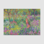 Monet "The Iris Garden at Giverny" Seidenpapier<br><div class="desc">Monet war ein Gründer der französischen Impressionistischen Malerei, von der "Der Iris-Garten bei Giverny" (zwischen 1899 und 1900 gemalt) ein schönes Beispiel ist. Es ist eine Feier von Farbe, Licht und Bewegung. Als Monet das Giverny-Anwesen kaufte, gestaltete er den bereits auf seinem Grundstück bepflanzten Blumengarten neu. Seine Vorliebe für blaue...</div>