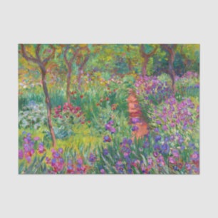 Monet "The Iris Garden at Giverny" Seidenpapier