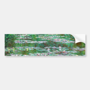 Monet The Japanese Footbridge Fine Art Autoaufkleber