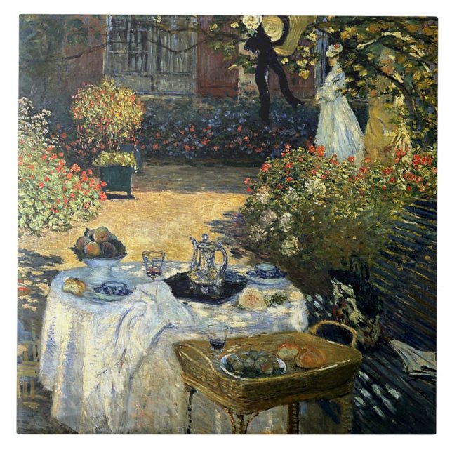 Monet - The Luncheon Fliese (Vorderseite)