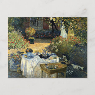 Monet - The Luncheon Postkarte