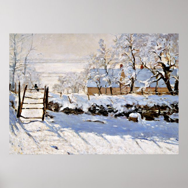 Monet - The Magpie Poster (Vorne)