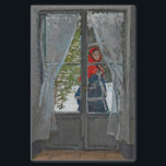 Monet The Red KerChief Vintage Malerei Seidenpapier<br><div class="desc">Oscar-Claude Monet (14. November 1840 - 5. Dezember 1926) war ein französischer Maler,  ein Gründer des französischen Impressionistischen Malstils.  Dieses Gemälde zeigt Monets erste Ehefrau,  Camille,  draußen an einem schneebedeckten Tag,  der an den französischen Türen ihrer Zuhause in Argenteuil vorbeigeht.  Dieses Kunstwerk heißt "The Red KerChief".</div>