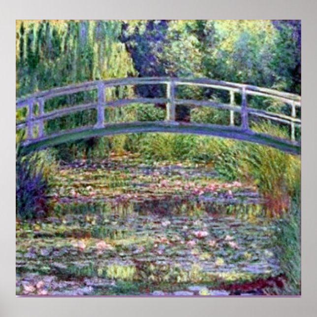 Monet-the-Water-Lily-Teich Poster (Vorne)