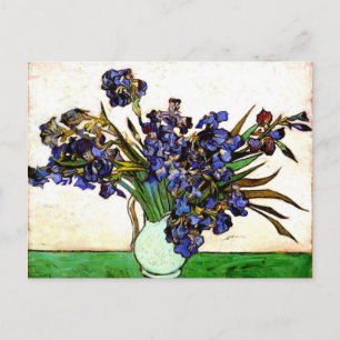 Monet - Vase mit Iren Postkarte