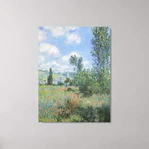 Monet Vetheuil 30x40 Wrapped Canvas Leinwanddruck