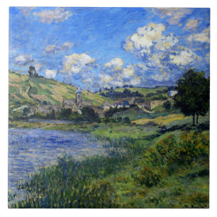 Monet - Vetheuil, Landschaft Fliese