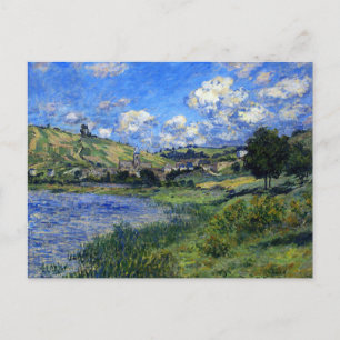 Monet - Vetheuil, Paysage Postkarte