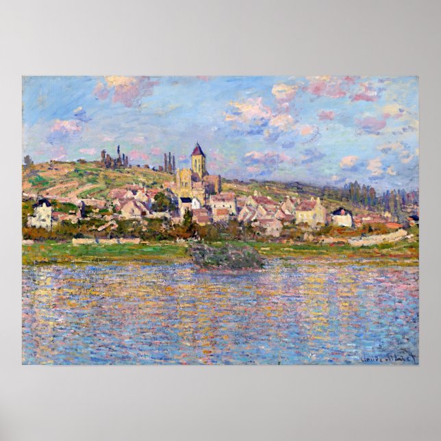 Monet - Vetheuil Poster (Vorne)