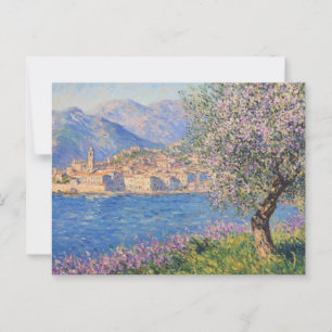 Monet Vintag Art Postkarte