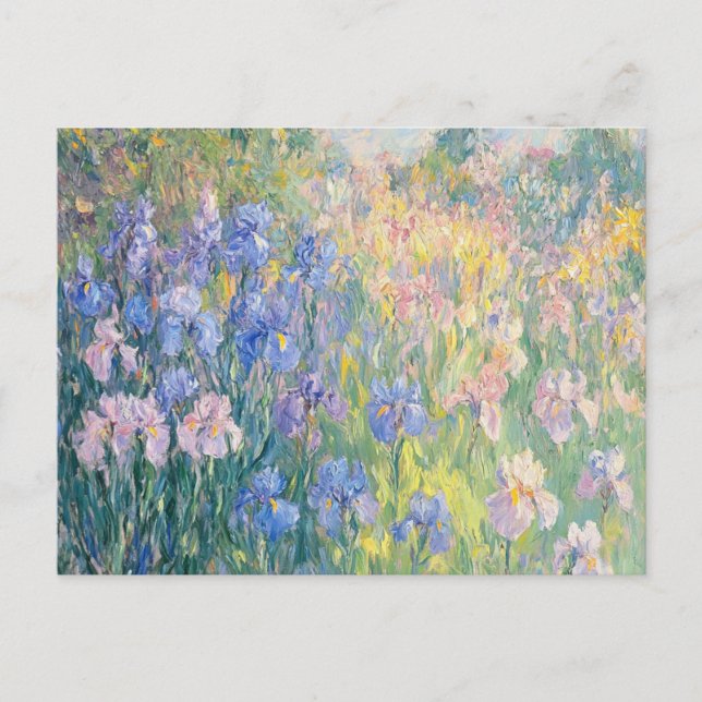 Monet Vintag Art Postkarte (Vorderseite)