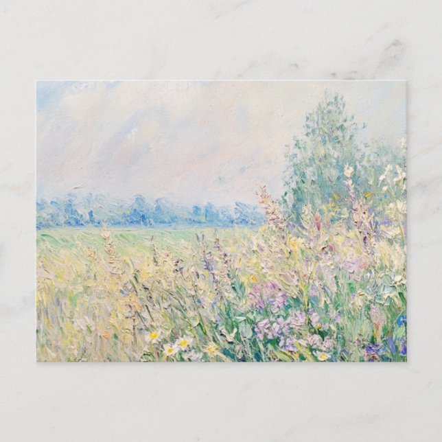 Monet Vintag Art Postkarte (Vorderseite)