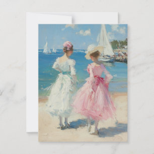 Monet Vintag Art Postkarte