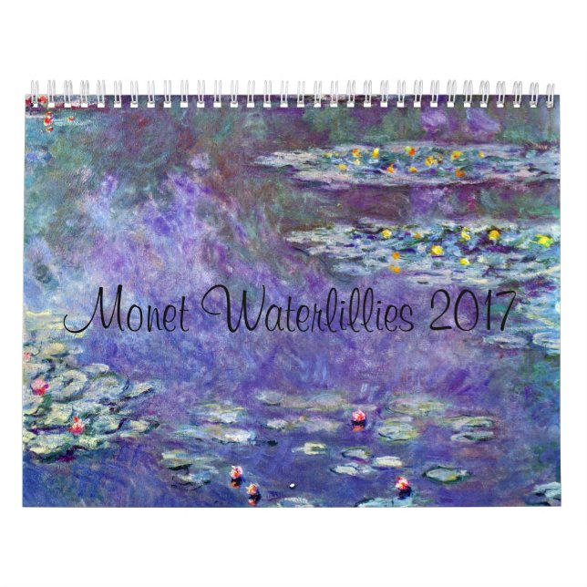 Monet Wasser-Lilien 2017 Kalender (Titelbild)