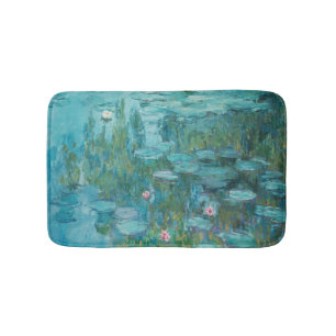 MONET Wasser-Lilien Badematte