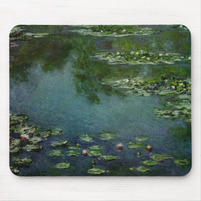 Monet Wasser-Lilien MousePad (Vorne)