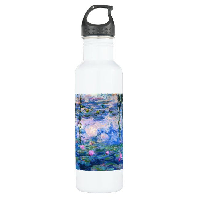 Monet Wasser-Lilien Trinkflasche (Vorderseite)