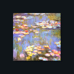 MONET WASSER LILIES 1916 spröde Leinwand Pri<br><div class="desc">Der französische Impressionist Claude Monet malte diese Water Lilies - 1916, ursprünglich als Öl auf Leinwand Gemälde aus den Inspirationen seines eigenen Hinterhofs im Frankreich des 20. Jahrhunderts. Als er 76 Jahre alt war, als er diesen Seerosenteich malte, entwickelten Monets Katarakte Fortschritte und änderten seine Farbwahrnehmung. Je schlimmer seine Katarakte...</div>