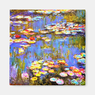 Monet Wasserlilien Magnet