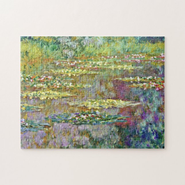Monet Water Lilie Monte Brè Puzzle (Horizontal)