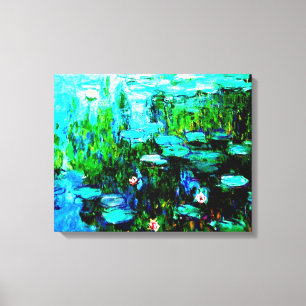 Monet Water Lilien Leinwand