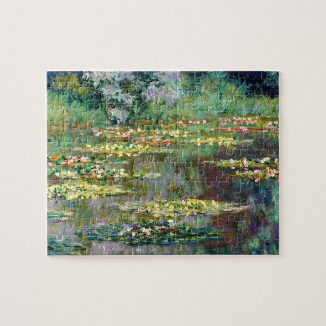 Monet Water Lilies (1904) Fine Art Puzzle (Horizontal)