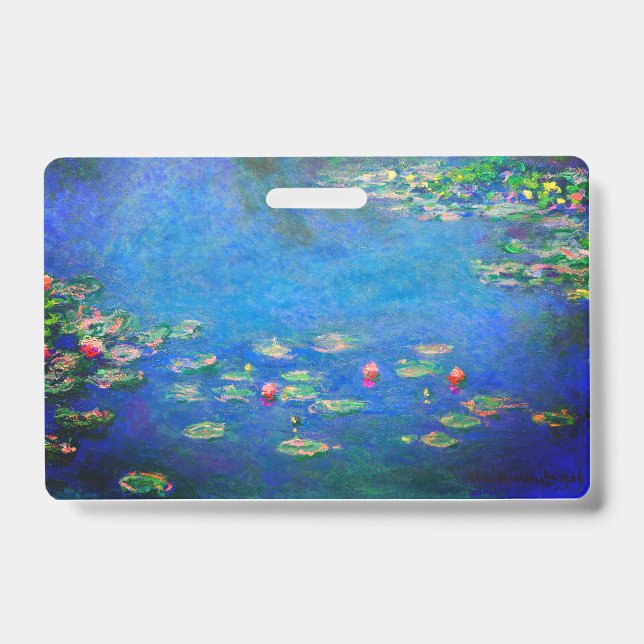 Monet Water Lilies 1906 Ausweis (Vorderseite)
