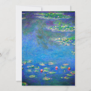 Monet Water Lilies 1906 Einladung