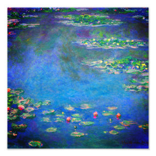 Monet Water Lilies 1906 Fotodruck