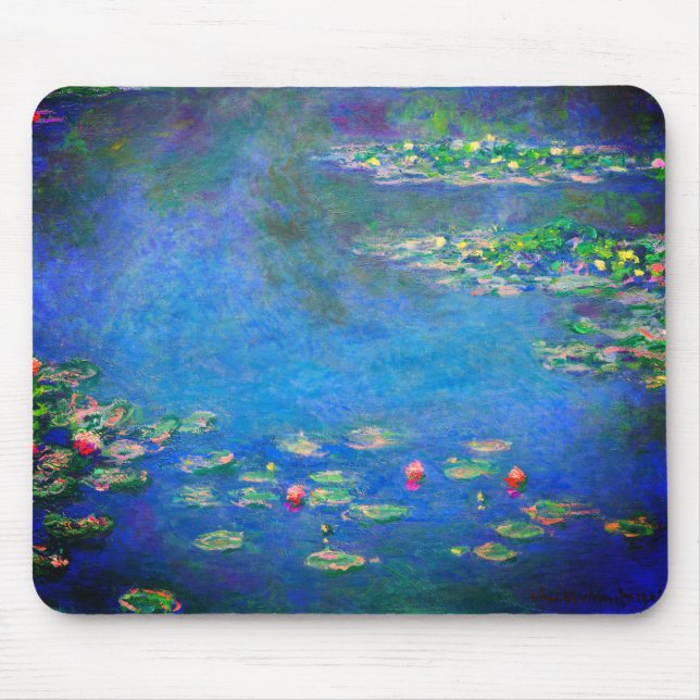 Monet Water Lilies 1906 Mousepad (Vorne)