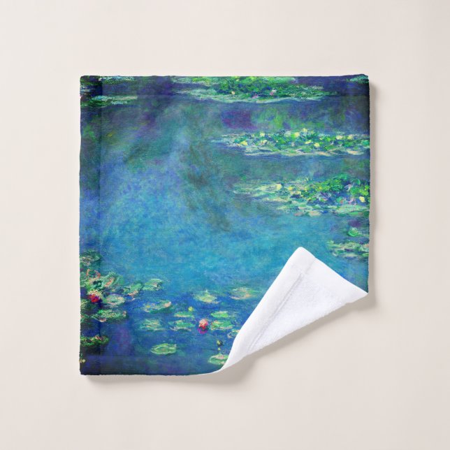 Monet Water Lilies 1906 Waschlappen (Waschlappen)