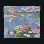 Monet - Water Lilies, 1916 Fleece Blanket<br><div class="desc">Claude Monets berühmtes Bild,  Water Lilies,  1916</div>