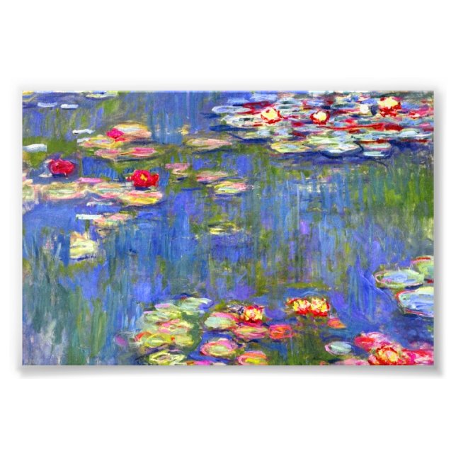 Monet Water Lilies 1916 Fotodruck (Vorne)