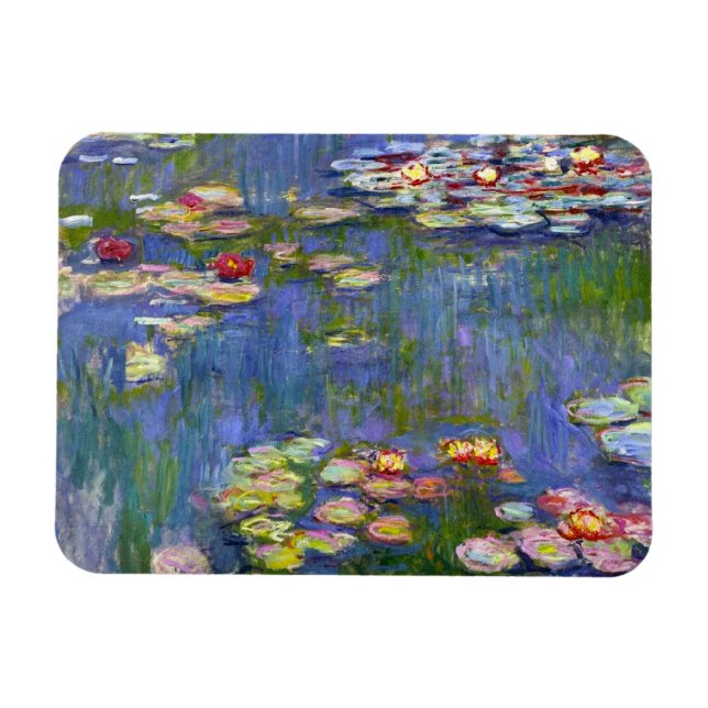 Monet Water Lilies 1916 Magnet (Horizontal)