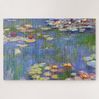 Monet Water Lilies 1916 Ölmalerei